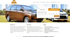 Desktop Screenshot of medanrentcar.com